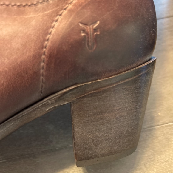 Frye Jane boots tall brown size 11 - Picture 8 of 9